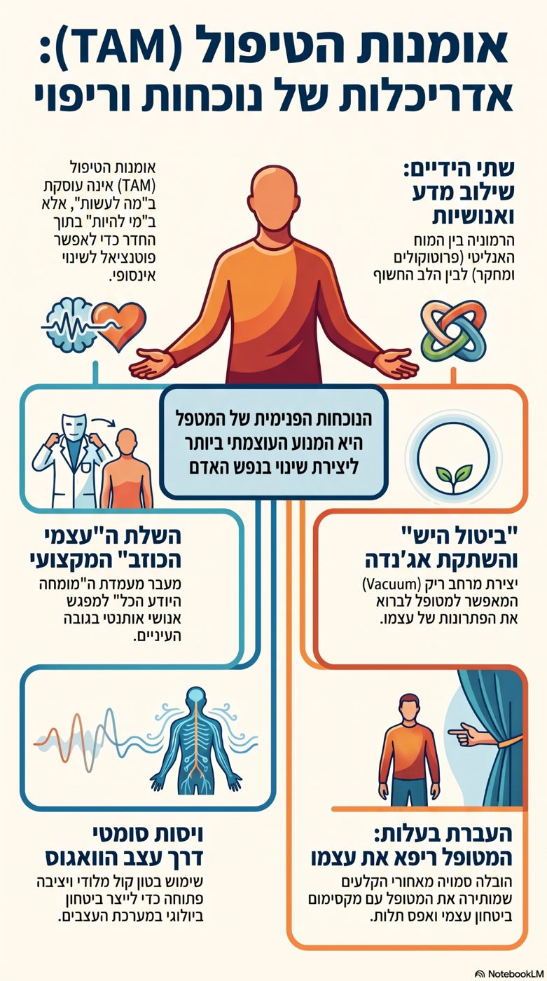מפת אומנות הטיפול — נוכחות וריפוי